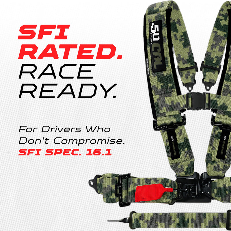 Load image into Gallery viewer, SFI Approved 2" and  3" 5 point Harness, Racing Harness
