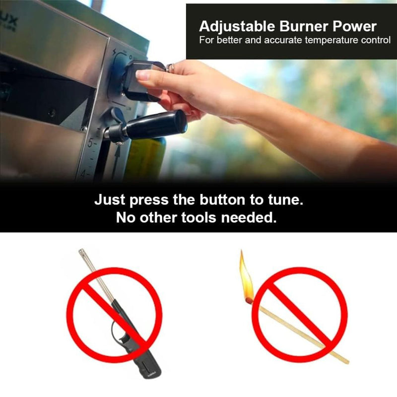 Load image into Gallery viewer, Camplux Outdoor Propane Infrared Steak Grill, 1600℉ Fast Efficient Heating
