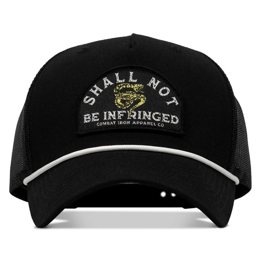 Shall Not Be Infringed Patch Rope Snapback Hat