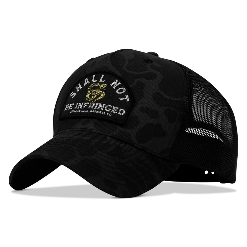 Load image into Gallery viewer, Shall Not Be Infringed Patch Snapback Hat

