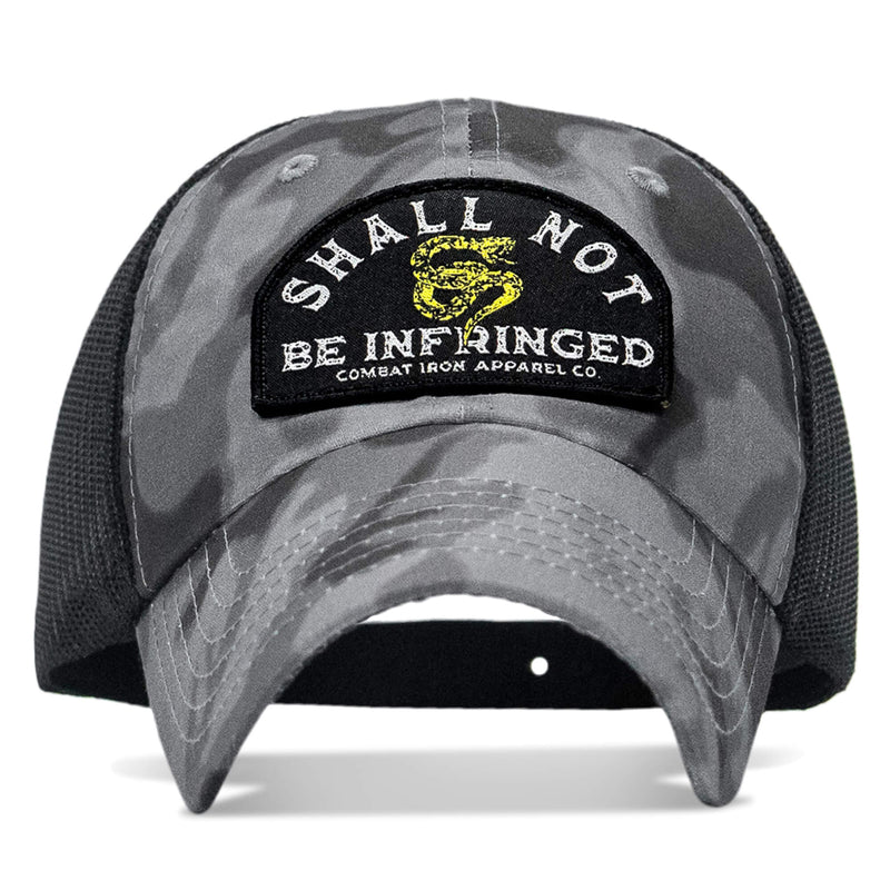 Load image into Gallery viewer, Shall Not Be Infringed Patch Tactical Ripstop Mesh Snapback Hat
