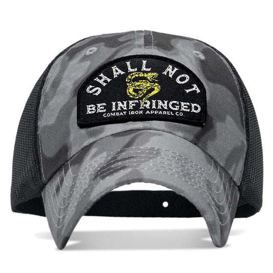 Shall Not Be Infringed Patch Tactical Ripstop Mesh Snapback Hat