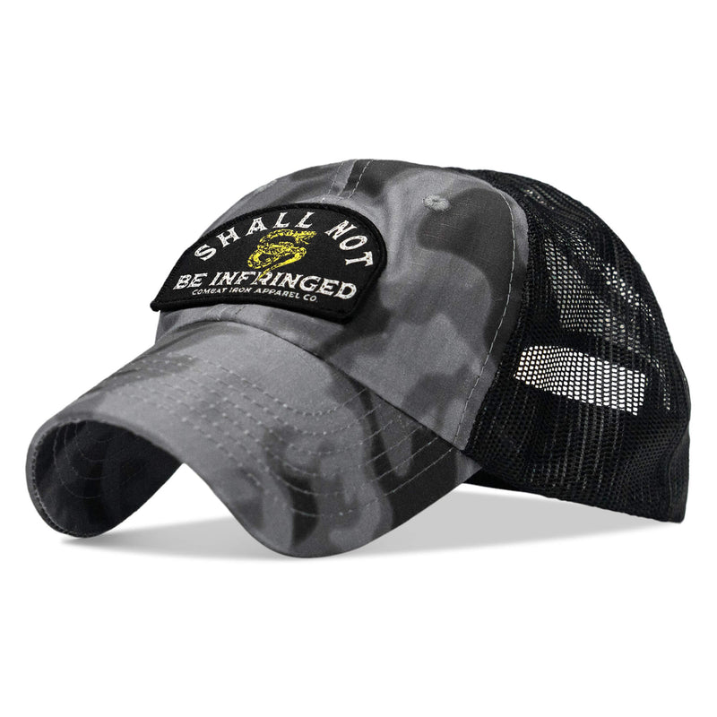 Load image into Gallery viewer, Shall Not Be Infringed Patch Tactical Ripstop Mesh Snapback Hat
