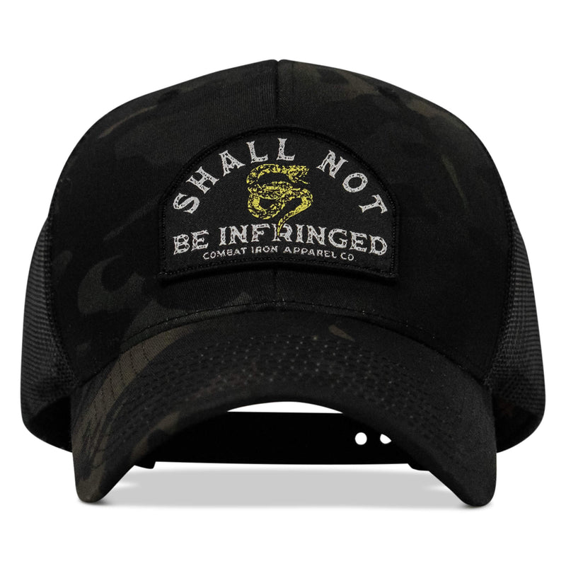 Load image into Gallery viewer, Shall Not Be Infringed Patch Snapback Hat
