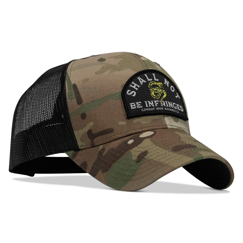 Load image into Gallery viewer, Shall Not Be Infringed Patch Snapback Hat

