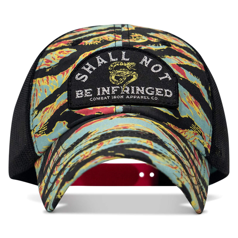 Load image into Gallery viewer, Shall Not Be Infringed Patch Tactical Ripstop Mesh Snapback Hat
