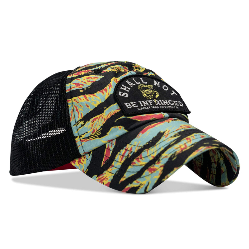 Load image into Gallery viewer, Shall Not Be Infringed Patch Tactical Ripstop Mesh Snapback Hat

