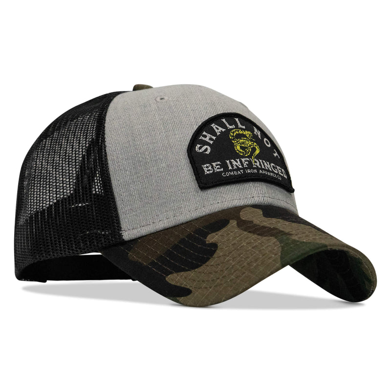 Load image into Gallery viewer, Shall Not Be Infringed Patch Snapback Hat
