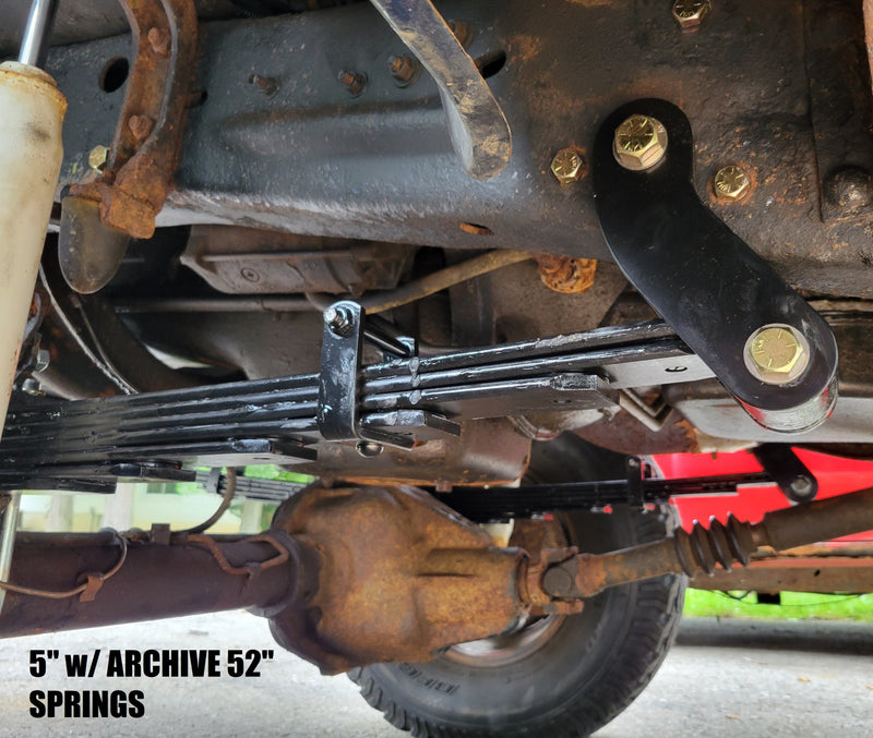 Load image into Gallery viewer, 1st Gen Dodge Front Spring Shackle Hanger kit 1972-1993 W150 W250 W350 Cummins Ram Ramcharger
