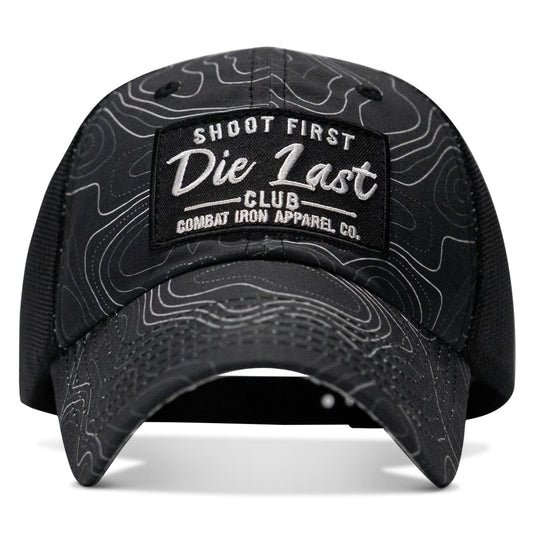 Shoot First. Die Last. Club Patch Ripstop Snapback