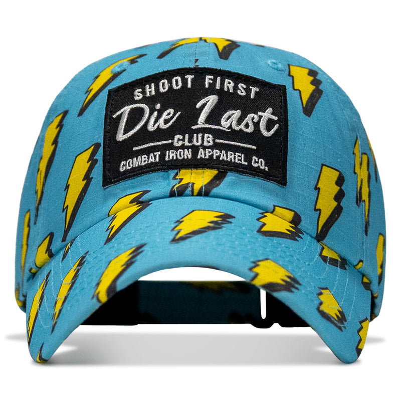 Load image into Gallery viewer, Shoot First. Die Last. Club Patch Tactical Ripstop Mesh Snapback Hat
