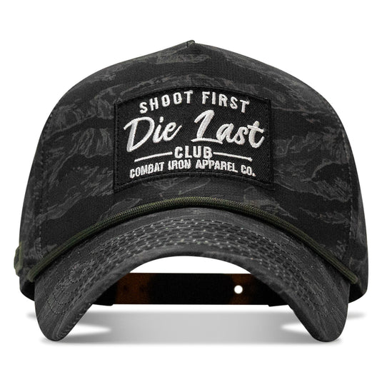 Shoot First Die Last Club Patch Weekender Snapback