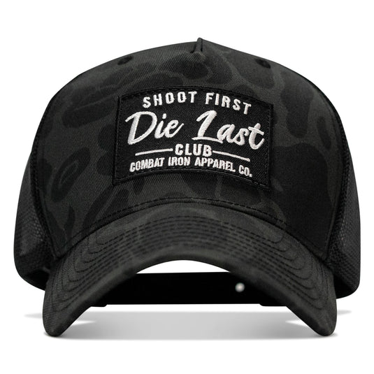 Shoot First. Die Last. Club Patch Snapback