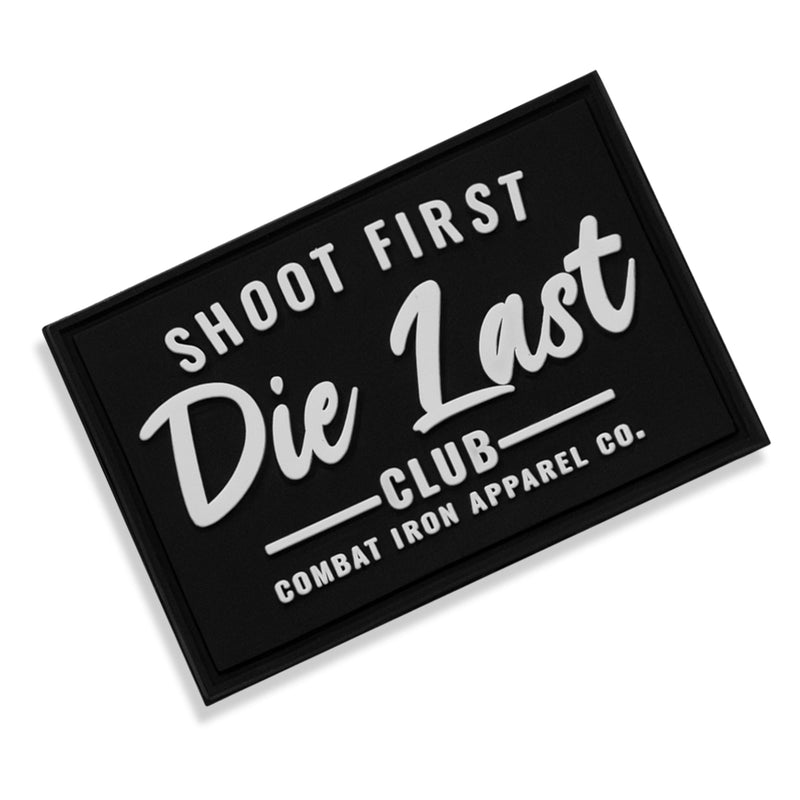 Load image into Gallery viewer, Shoot First Die Last Club PVC Patch
