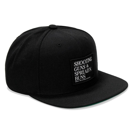 Shooting Guns & Spreadin' Buns Patch Flatbill Hat