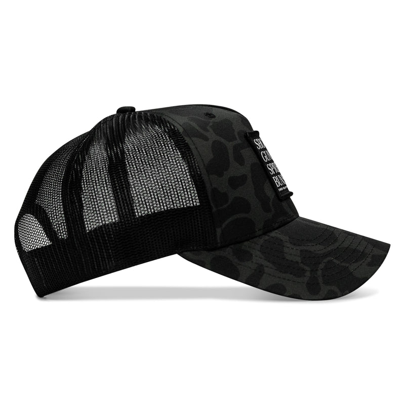 Load image into Gallery viewer, Shooting Guns &amp; Spread'n Buns Patch Snapback Hat
