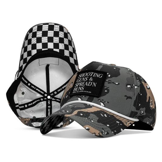 Shooting Guns & Spreadin' Buns Patch Weekender Snapback