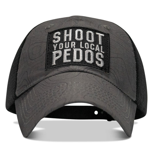 Shoot Your Local Pedos Patch Tactical Ripstop Mesh Snapback Hat