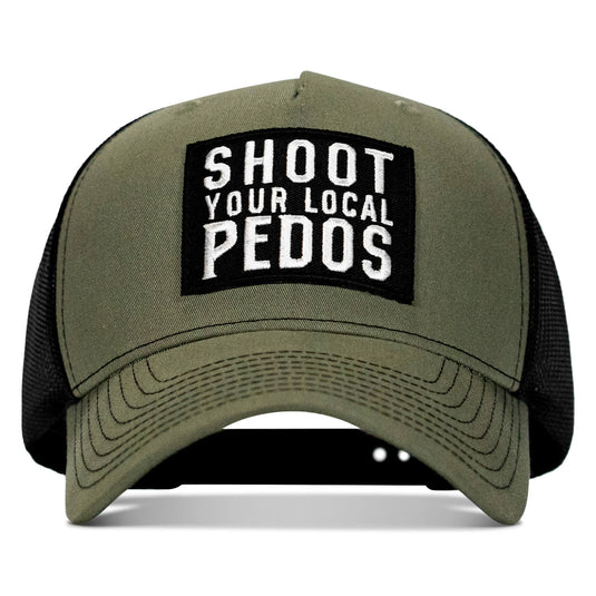 Shoot Your Local Pedos Patch Snapback