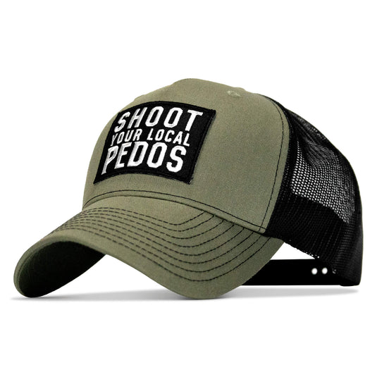Shoot Your Local Pedos Patch Snapback