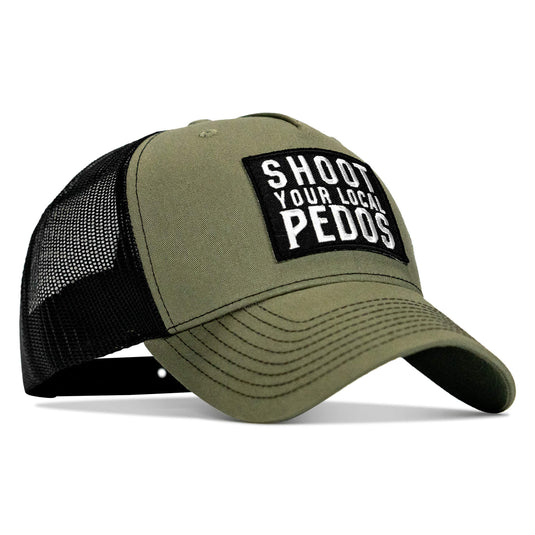 Shoot Your Local Pedos Patch Snapback