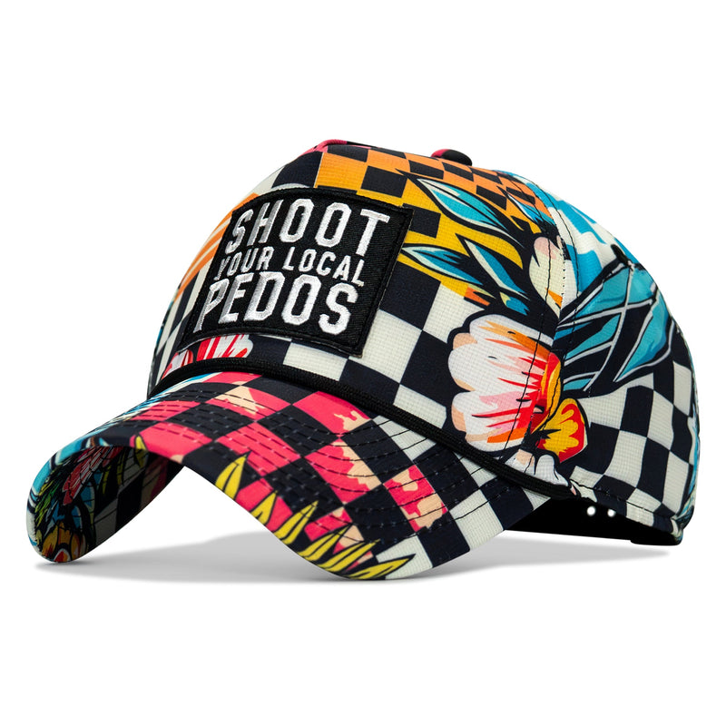 Load image into Gallery viewer, Shoot Your Local Pedos Patch Weekender Waterproof Snapback
