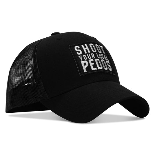 Shoot Your Local Pedos Patch Snapback