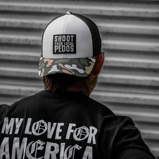 Shoot Your Local Pedos Patch Snapback