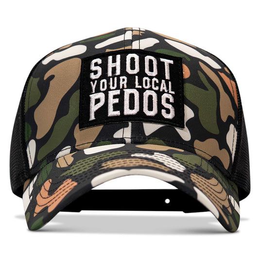 Shoot Your Local Pedos Patch Snapback