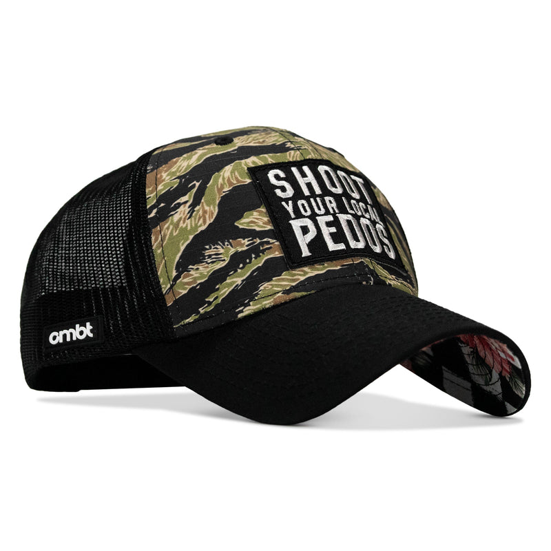 Load image into Gallery viewer, Shoot Your Local Pedos Patch Original Ripstop Snapback Hat
