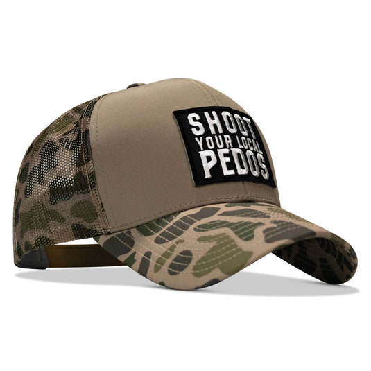 Shoot Your Local Pedos Patch Snapback