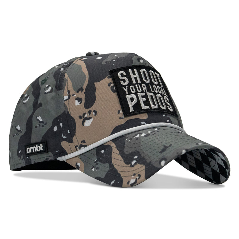 Load image into Gallery viewer, Shoot Your Local Pedos Patch Weekender Waterproof Snapback
