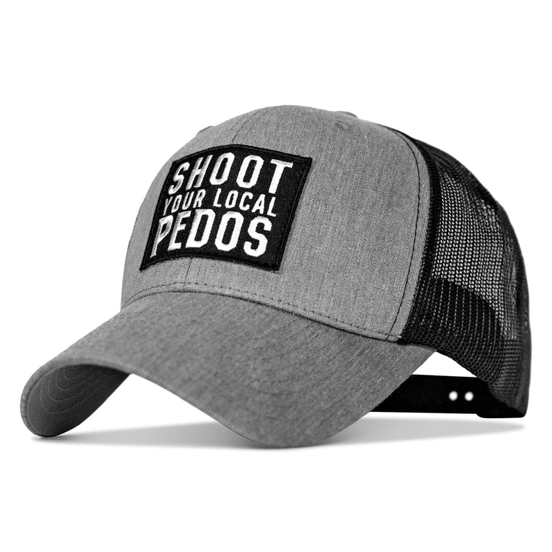 Load image into Gallery viewer, Shoot Your Local Pedos Patch Snapback
