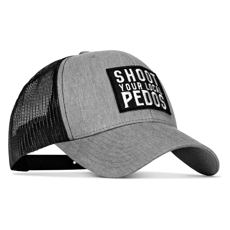 Load image into Gallery viewer, Shoot Your Local Pedos Patch Snapback

