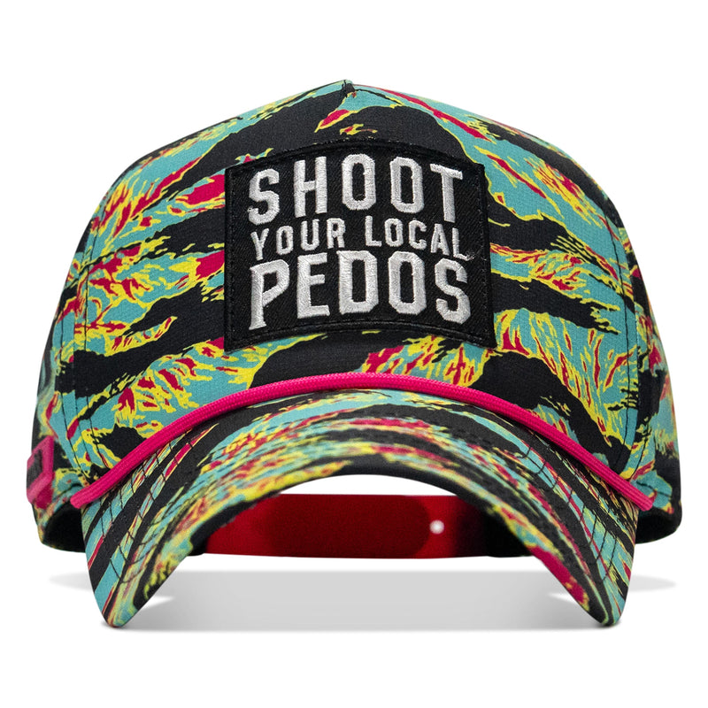 Load image into Gallery viewer, Shoot Your Local Pedos Patch Weekender Waterproof Snapback
