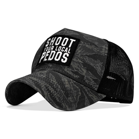 Shoot Your Local Pedos Patch Five Panel Breacher Snapback Hat