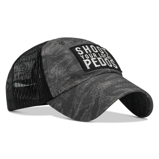 Shoot Your Local Pedos Patch Tactical Ripstop Mesh Snapback Hat