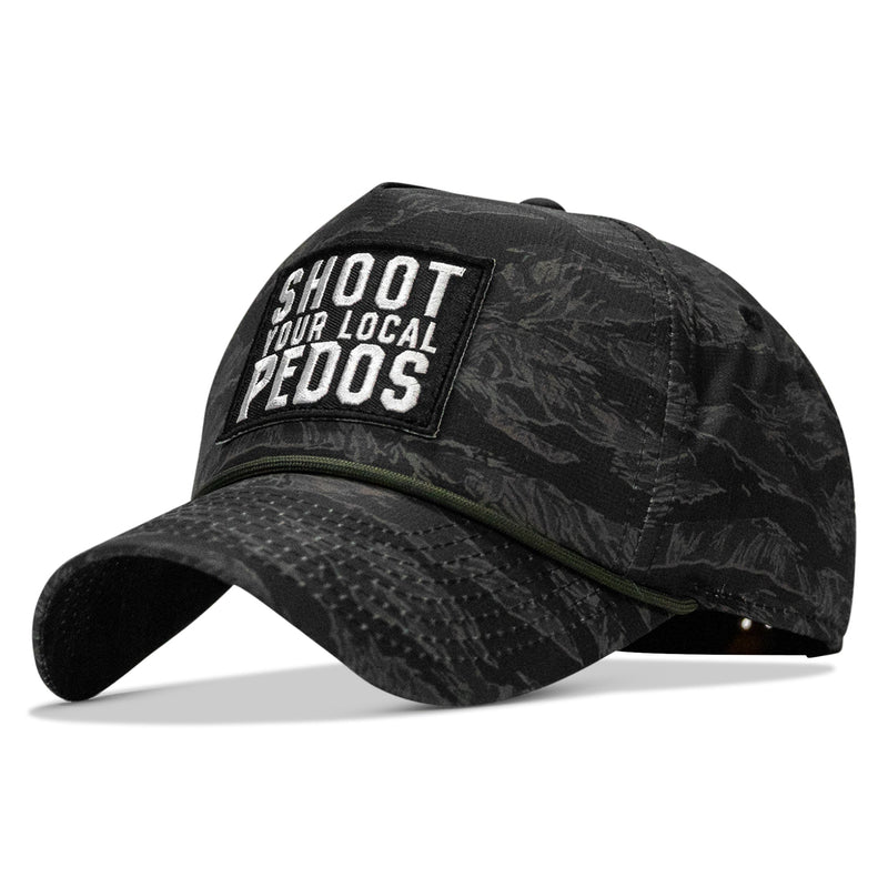 Load image into Gallery viewer, Shoot Your Local Pedos Patch Weekender Waterproof Snapback
