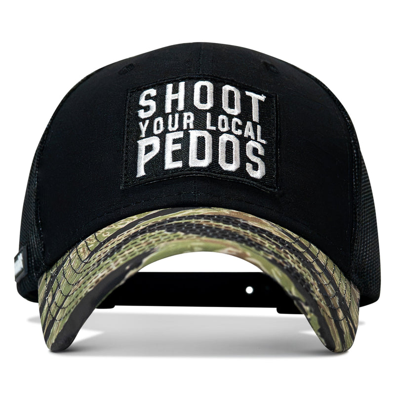 Load image into Gallery viewer, Shoot Your Local Pedos Patch Original Ripstop Snapback Hat
