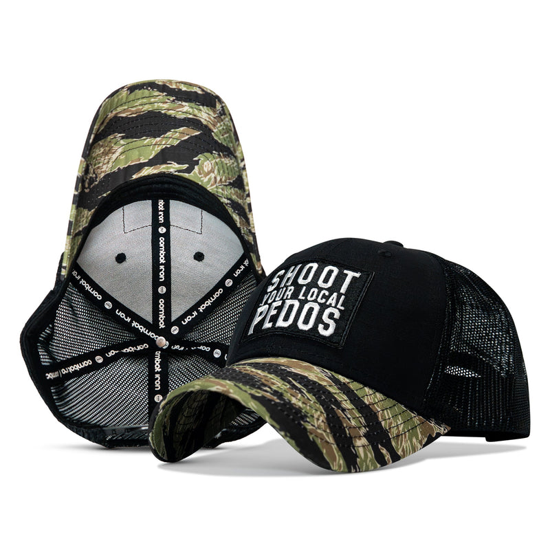 Load image into Gallery viewer, Shoot Your Local Pedos Patch Original Ripstop Snapback Hat
