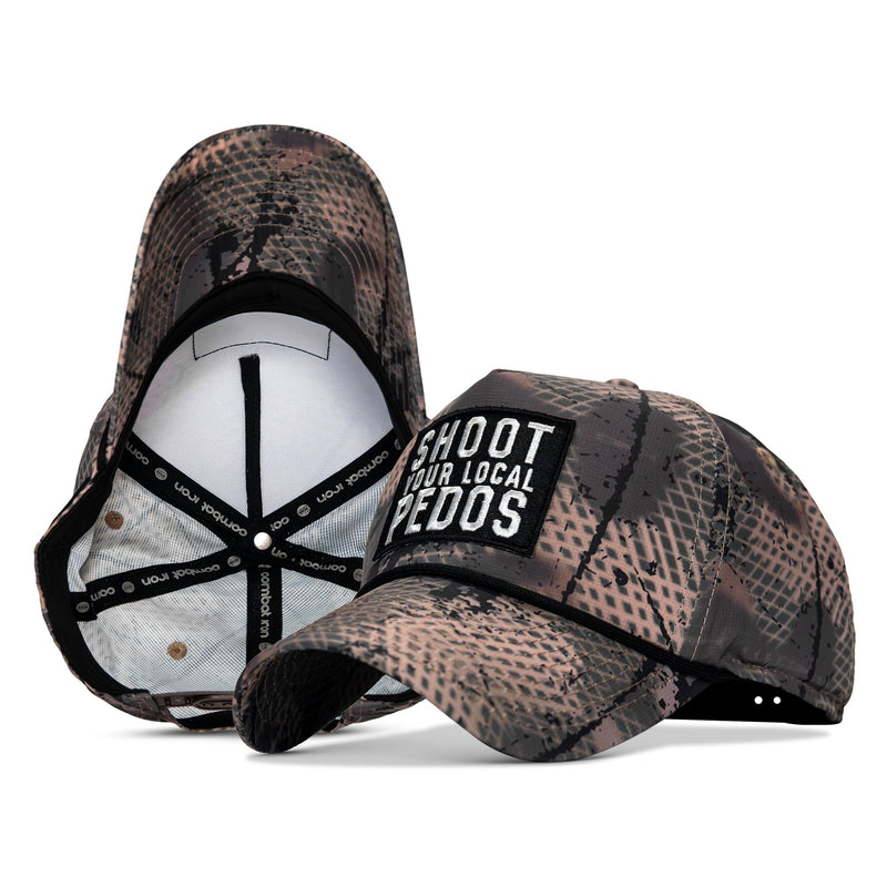 Load image into Gallery viewer, Shoot Your Local Pedos Patch Weekender Waterproof Snapback
