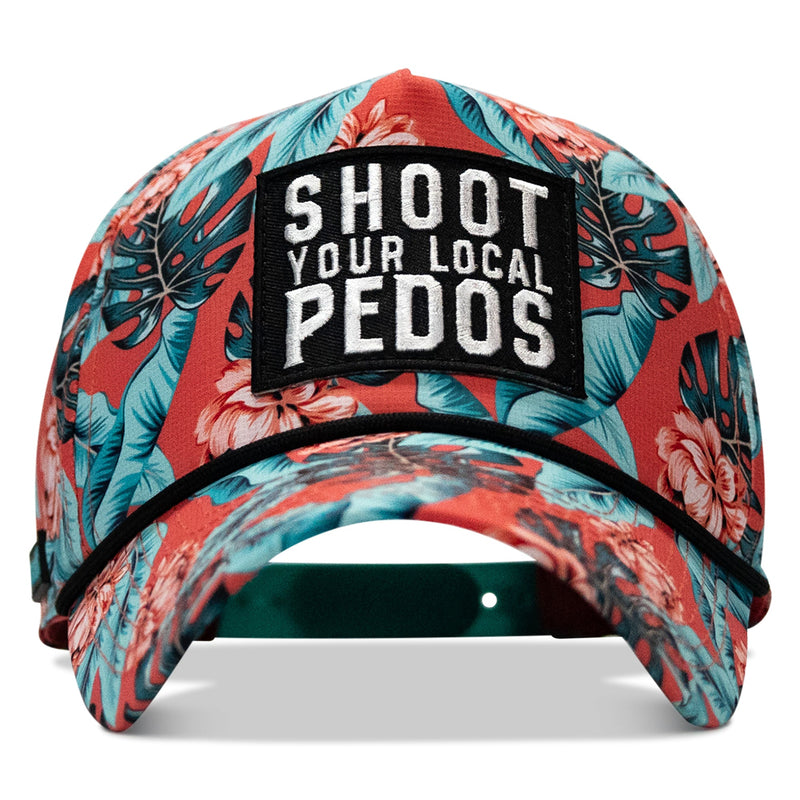 Load image into Gallery viewer, Shoot Your Local Pedos Patch Weekender Waterproof Snapback

