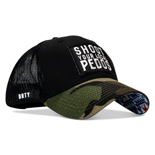 Shoot Your Local Pedos Patch Original Ripstop Snapback Hat