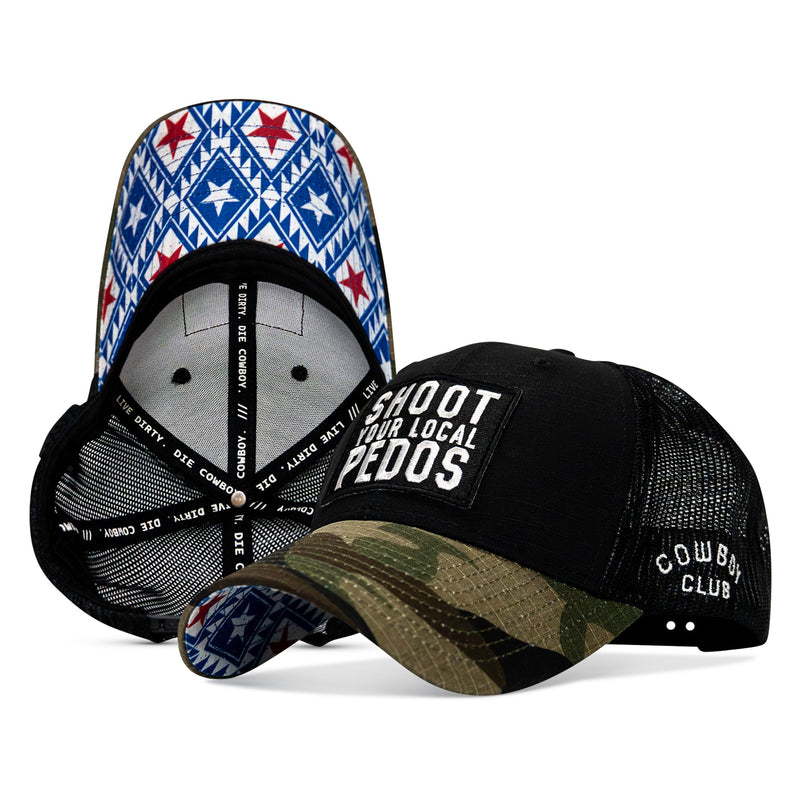 Load image into Gallery viewer, Shoot Your Local Pedos Patch Original Ripstop Snapback Hat
