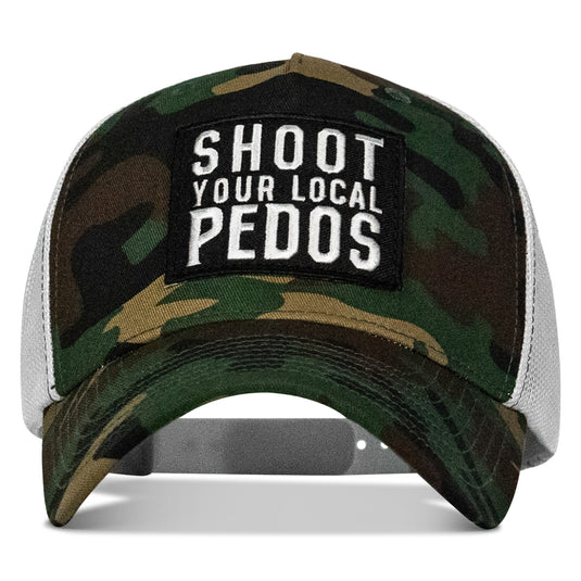 Shoot Your Local Pedos Patch Snapback