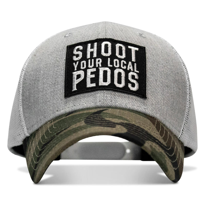 Load image into Gallery viewer, Shoot Your Local Pedos Patch Original Ripstop Snapback Hat
