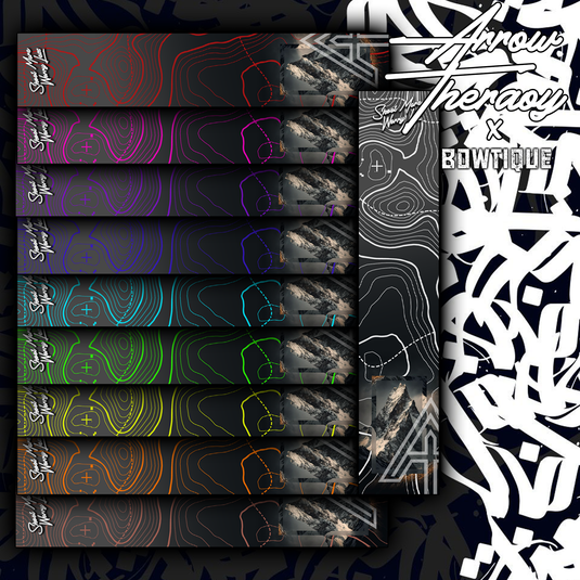 Arrow Therapy x Bowtique Collab Arrow Wraps =Shoot More, Worry Less=