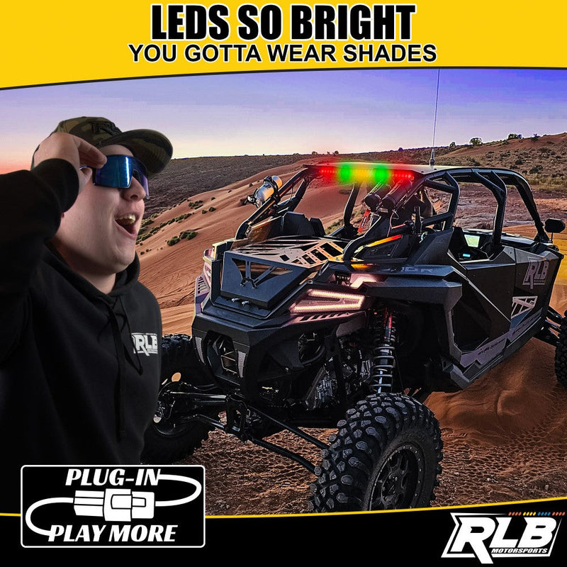 Load image into Gallery viewer, Can-Am Maverick X3 LED Chase Light - Dual-Color (GREEN/WHITE)
