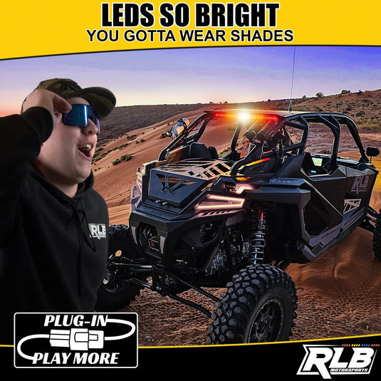 2016-2018 Polaris RZR XP1000/ XP1000 Turbo Chase Light - San Felipe (Amber/White)