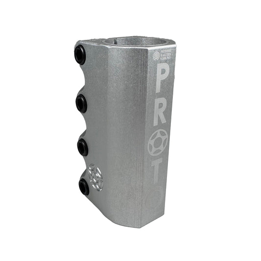 Proto Full-Knuckle SCS V3 Clamp 4″ - Silver (Oversized)